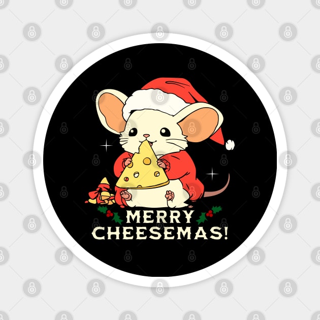 Merry Cheesemas Magnet by Norse Magic